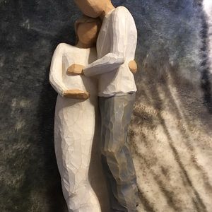 DEMDACO WILLOW TREE PREGNANT, COUPLE FIGURINE